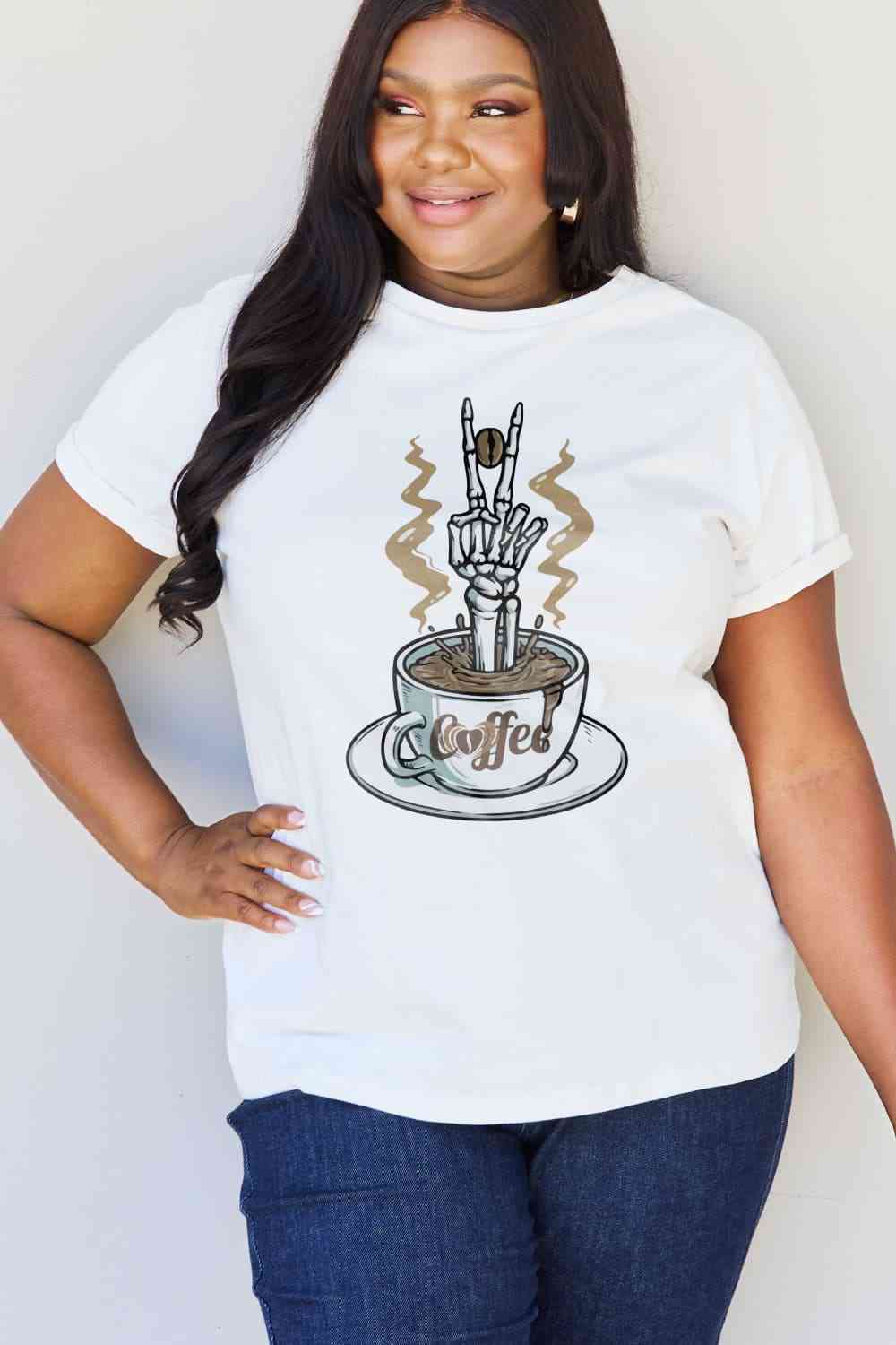 Coffee Brain Tee