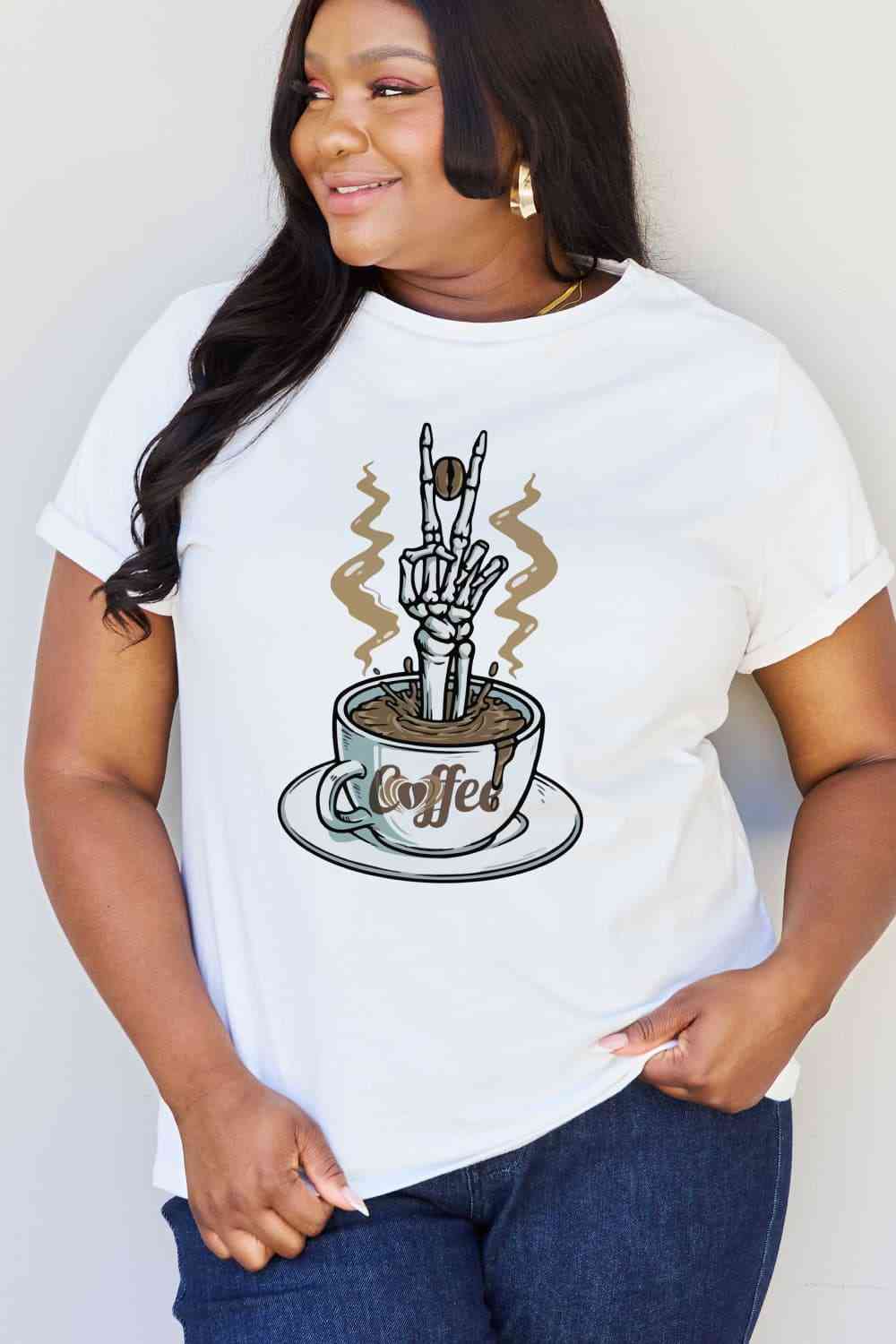 Coffee Brain Tee