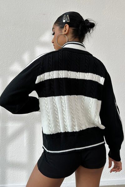 Licorice Cardigan