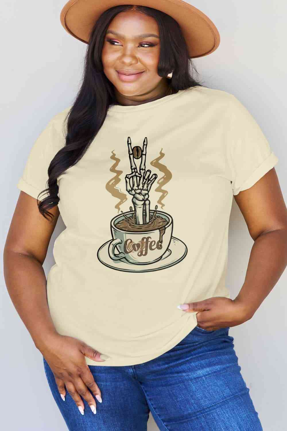 Coffee Brain Tee